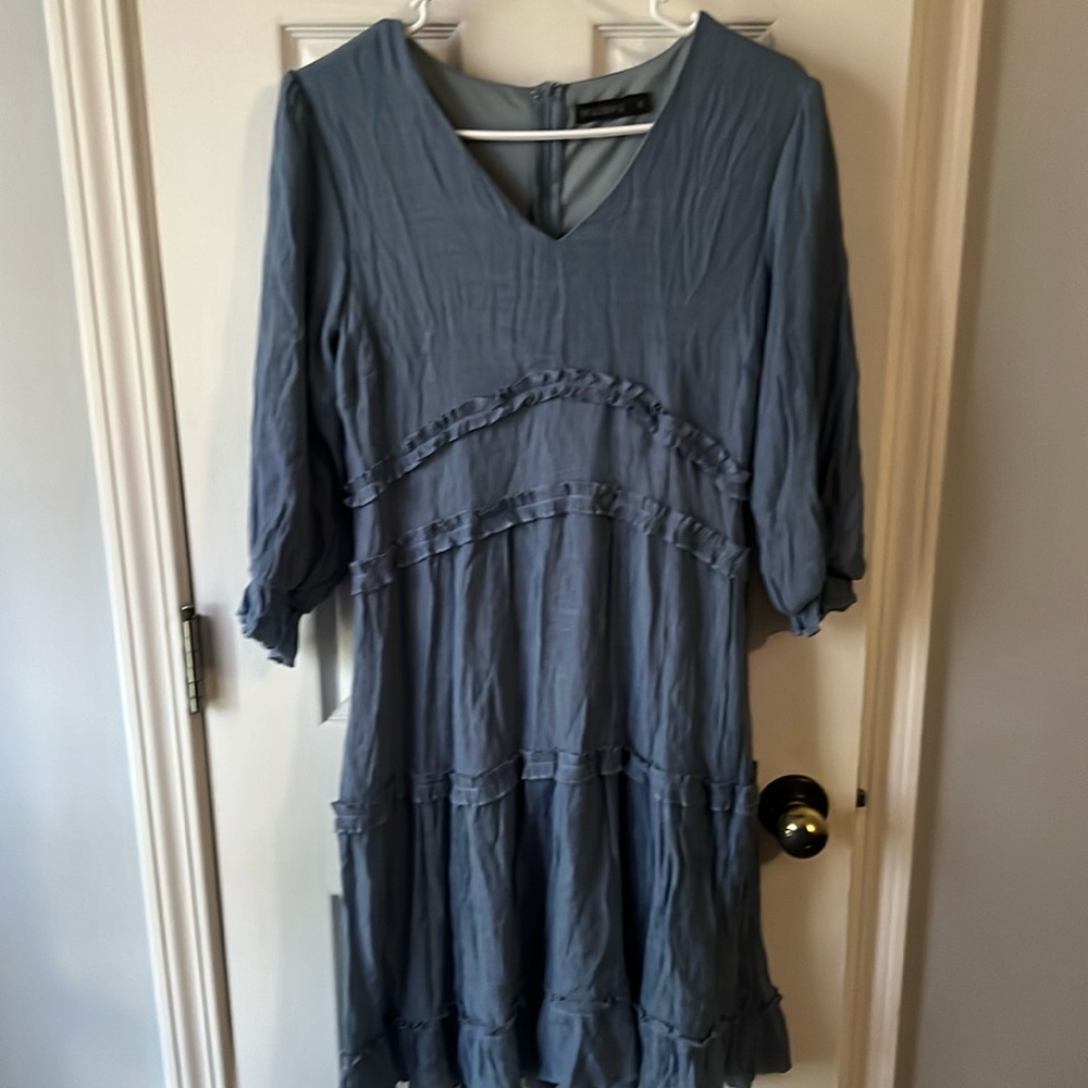 Blue dress